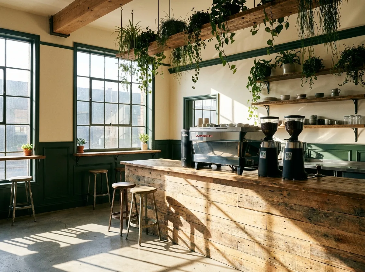 Specialty café coffee bar